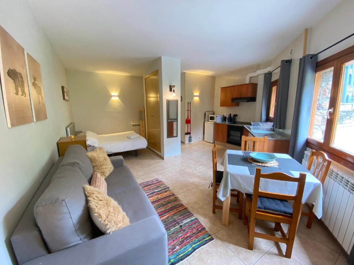 Estudio Encantador En El Rio - 2Camas Dobles Smarttv Y Wifi Canillo Kültér fotó