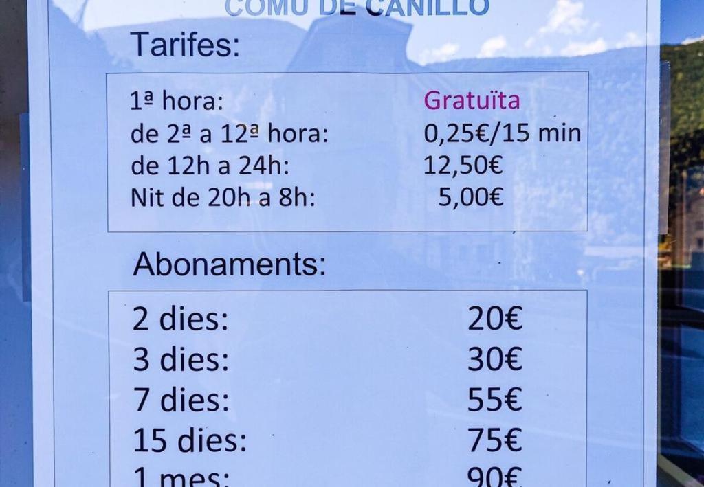 Estudio Encantador En El Rio - 2Camas Dobles Smarttv Y Wifi Canillo Kültér fotó